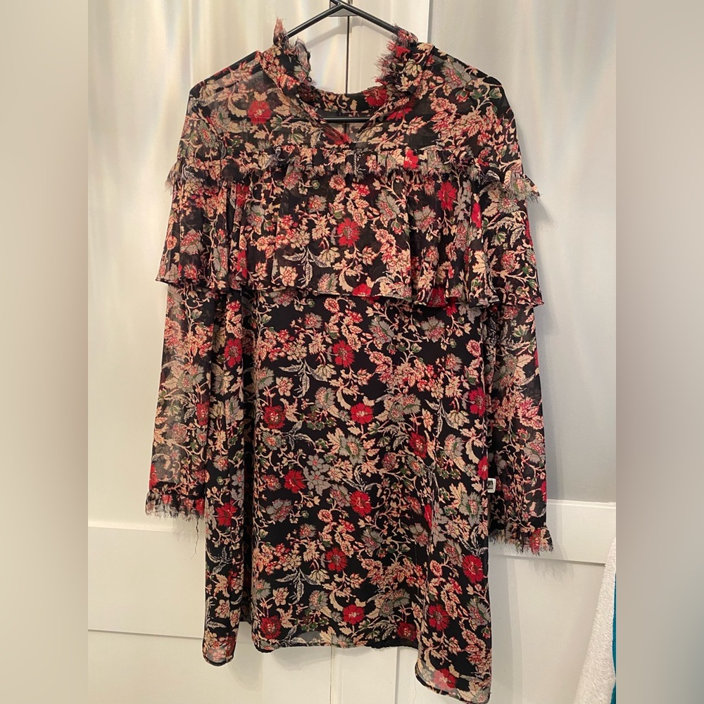 Zara Floral Dress Size Small EUC